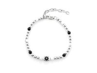 Bracciale 4US: Cesare Paciotti Uomo San Valentino 24 in Acciaio Onice 4UBR6446